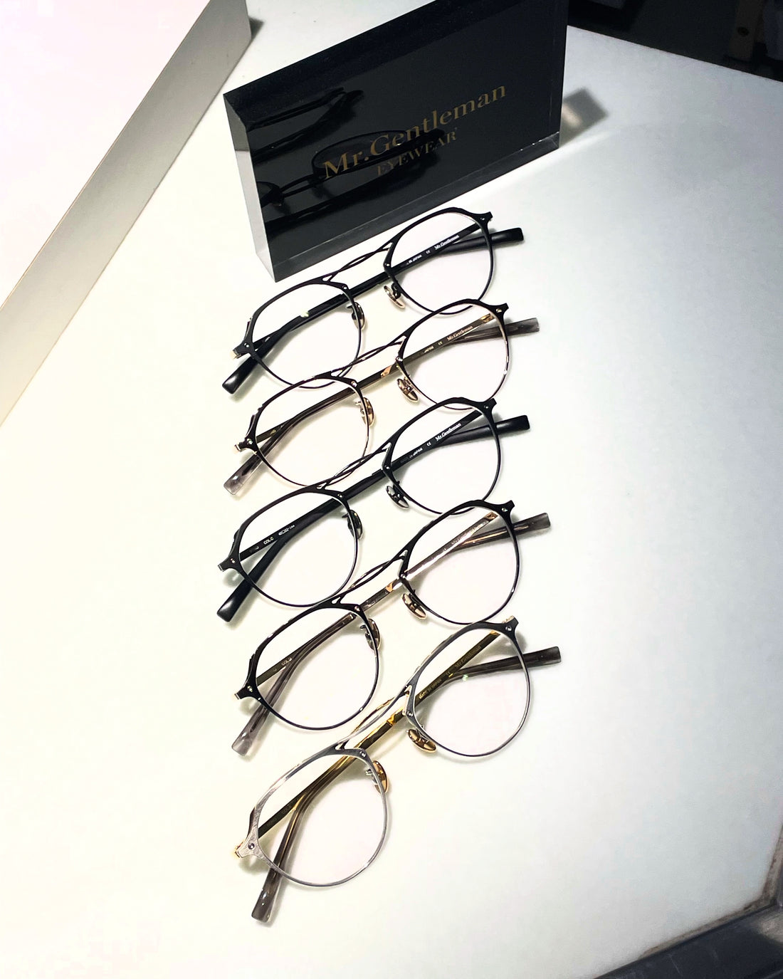 Mr.Gentleman EYEWEAR BONO ミスタージェントルマン ボーノ ハイブリッド メタルフレーム