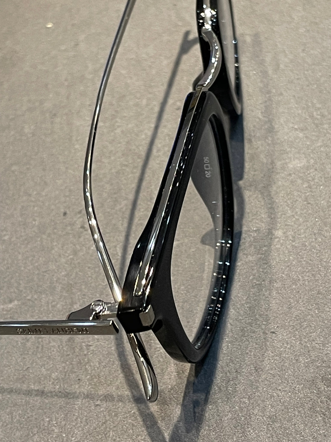 Saint Laurent Paris SL7530PT 001 50size サンローラン メガネフレーム 眼鏡 コンビネーション