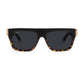 9FIVE 22 Anniversary LTD, black reptile leather and 24K gold frame, front view
