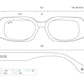 9five SOMA Black & 24K Gold Clear Lens Glasses 　ソーマ / ブラック&ゴールド / 透明レンズ / 伊達メガネ / ナインファイブ