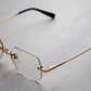 9five CLARITY LITE 24k Gold Clear Lens Glasses　クラリティー / 24Kゴールド / クリアレンズグラス / 偏光レンズ/ナインファイブ