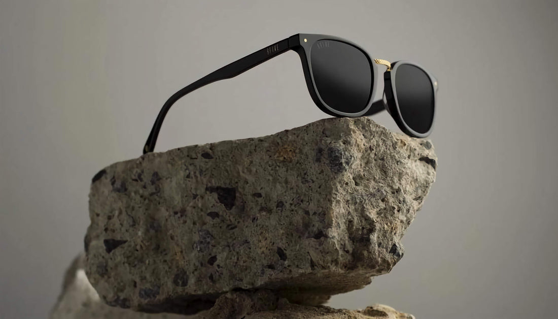 9five Olson Black & 24K Gold Sunglasses オルソン / ブラック&24Kゴールド / サングラス / 偏光レンズ / ナインファイブ